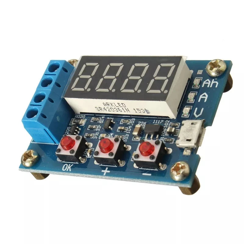 Custom LONTEN ZB2L3 Battery Capacity Tester External Load Discharge Type Module LED display Manufacturer