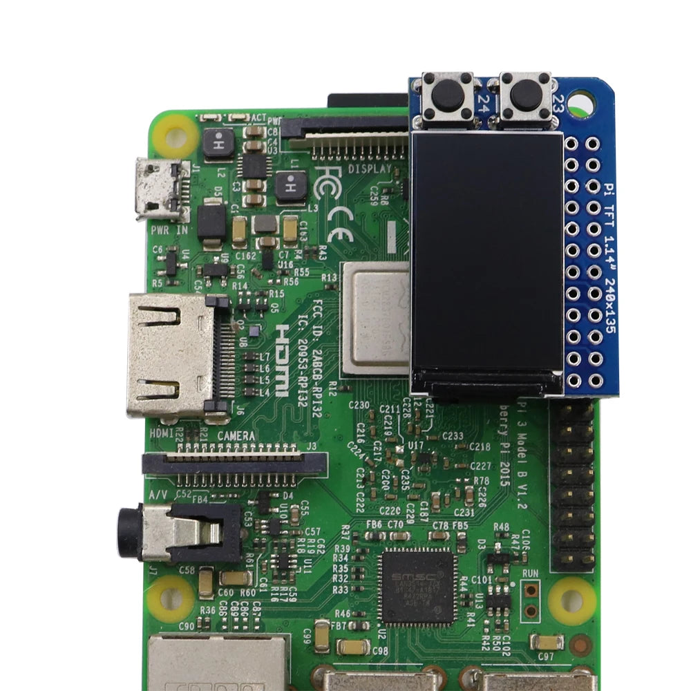 Custom Raspberry display Mini PI TFT 1.14 IPS ad alta schermo di visualizzazione per la torta di lamponi Manufacturer