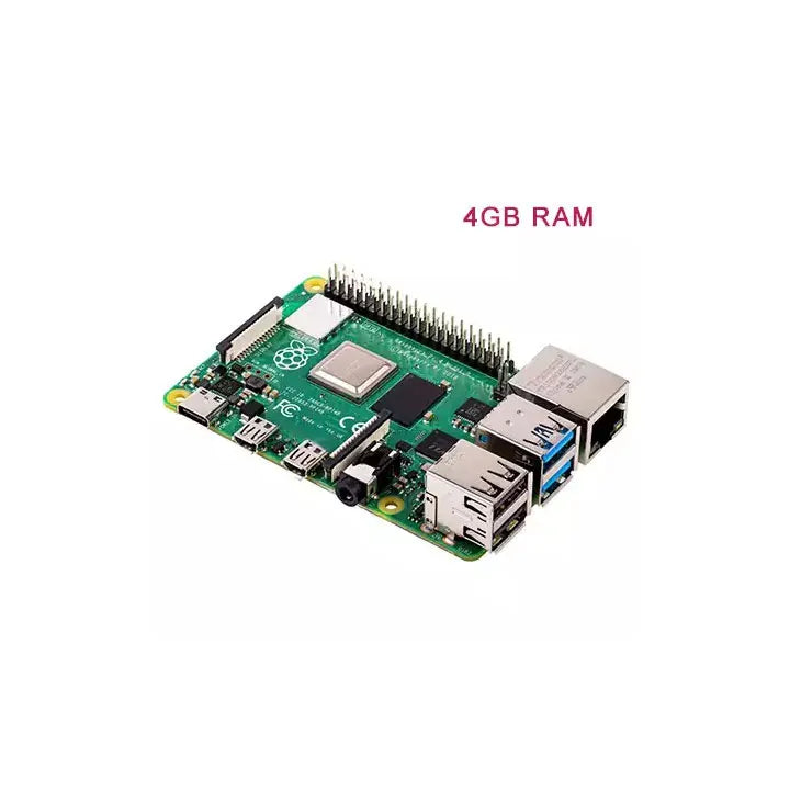 Custom Promotion! 100% Original Raspberry Pi 4 4GB Model B 1/2/4/8GB RAM Newest Than raspberry pi 3 b 3b computer Manufacturer