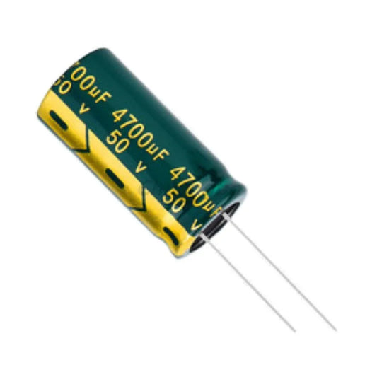 Custom 2pcs/lot High quality 50V4700UF 50V 4700UF 18*35MM  low ESR/impedance high frequency aluminum electrolytic capacitor Manufacturer