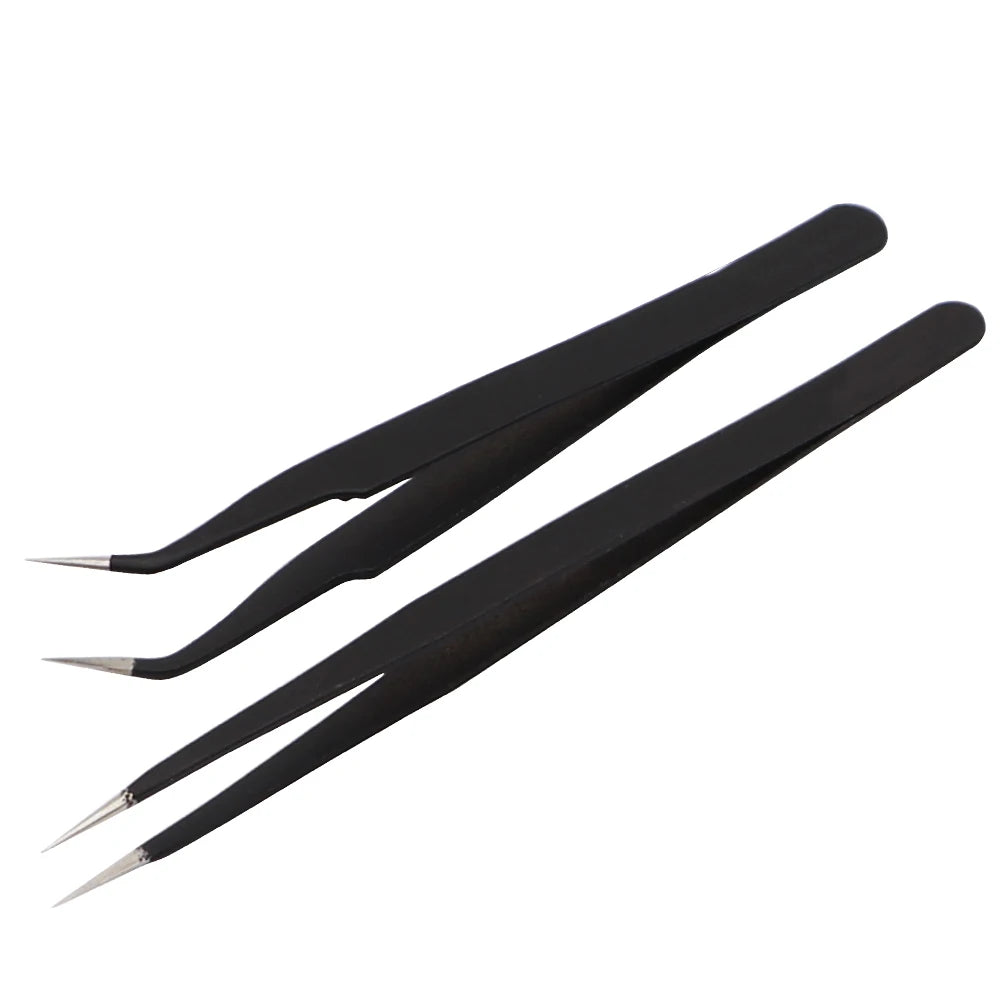 Custom 3D printer parts Stainless Steel Tweezers  Nozzle cleaner Anti-static ESD Stainless Steel Tweezers Maintenance Tools Industrial Manufacturer