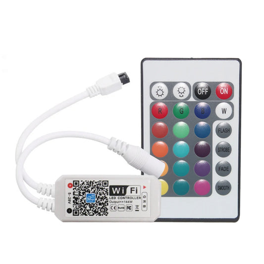 Custom Lonten DC5-28V MINI WIFI RGB Strip Controller Music Controller By Amazon Alexa Google Home WIFI Controller For Smart Home Strip Manufacturer