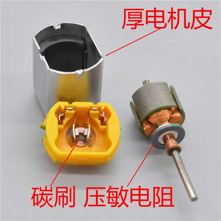 Custom Standard 140 Motor FP-140KD/09430 Carbon Brush Motor DC 12V-24V 13300RPM High Speed Rear Output Shaft for Lock of Car Manufacturer