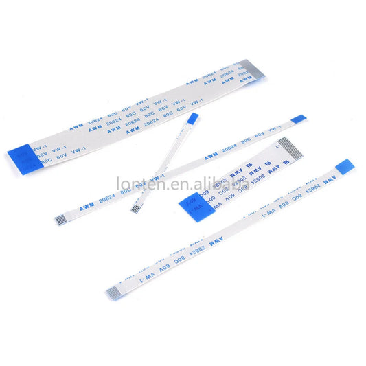 Custom 100PCS Flat Flexible Cable FFC FPC AWM 20624 80C 60V VW-1 FFC-0.5MM 1.0MM 4/5/6/8/10/12/14/16/18/20/24/26/30/40/50/60 Pin Manufacturer