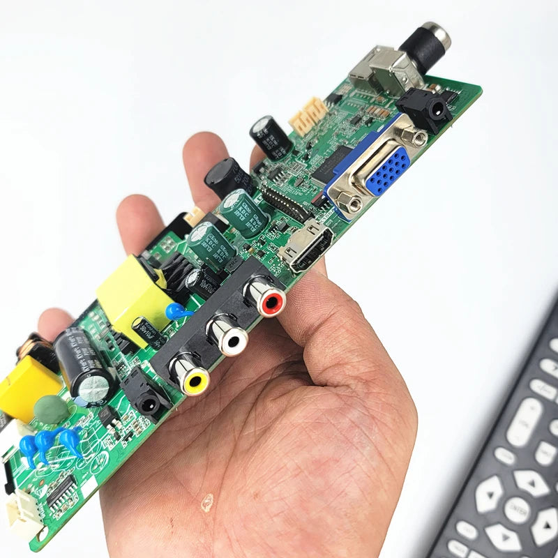 Custom    New LCD TV motherboard TP.SK106A.PA672  TP.SK108.PA672  TP.SK105A.PA672 free remote controlManufacturer
