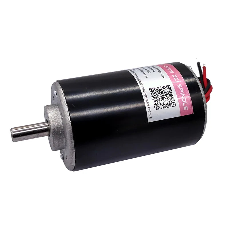 Custom High speed CNC Starter Spindle motor 12-48V ER11 12000rpm 200 W Engraving milling grind Diy spindle motor Manufacturer
