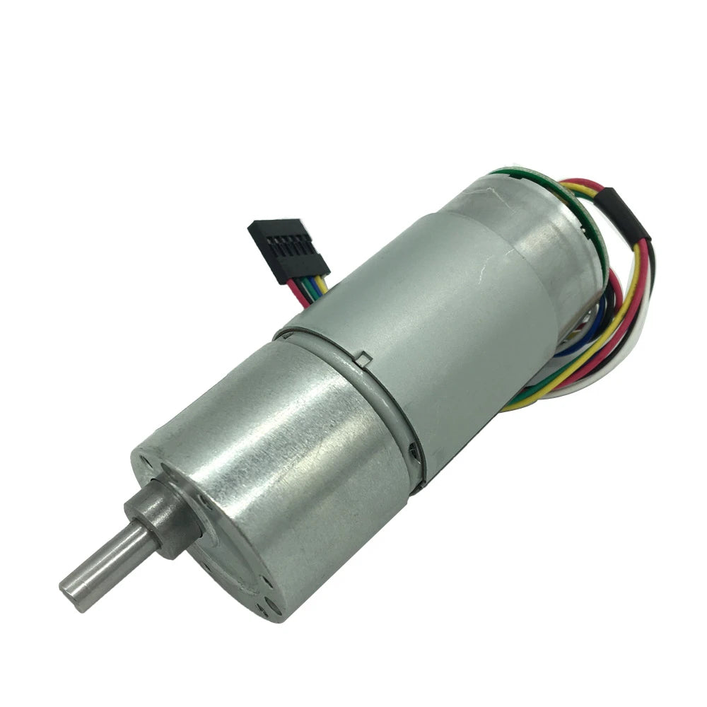 Custom 6V 24V DC Geared Motor 12V With Encoder 4-2000RPM High Torque Motor Reversed Speed Control For Door Lock Smart Device Manufacturer