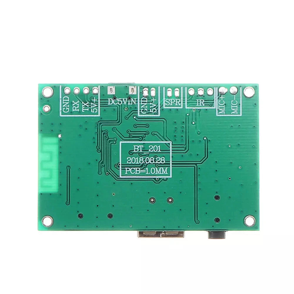 Custom custom BT201 Dual Mode  Lossless Audio Power Amplifier Board Module TF Card U Disk Ble Spp Serial Port Transparent Manufacturer