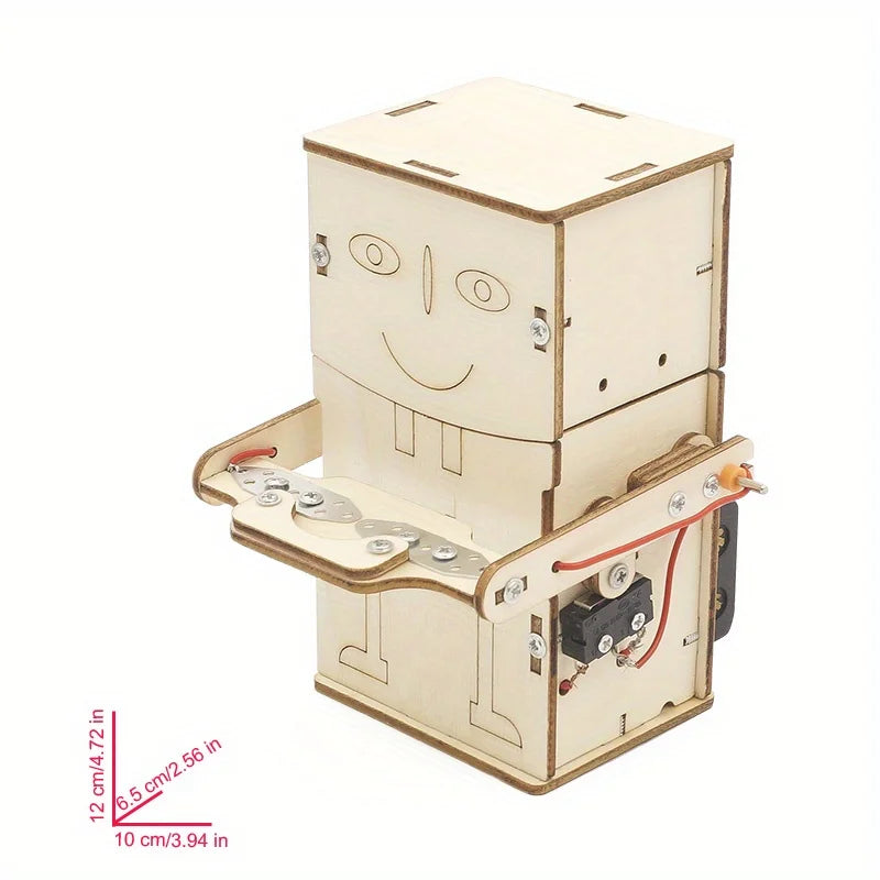Custom 6+ Year Olds Can Coin-Swallowing Robot with this Educational Science Puzzle Set Physics Experiment Manufacturer