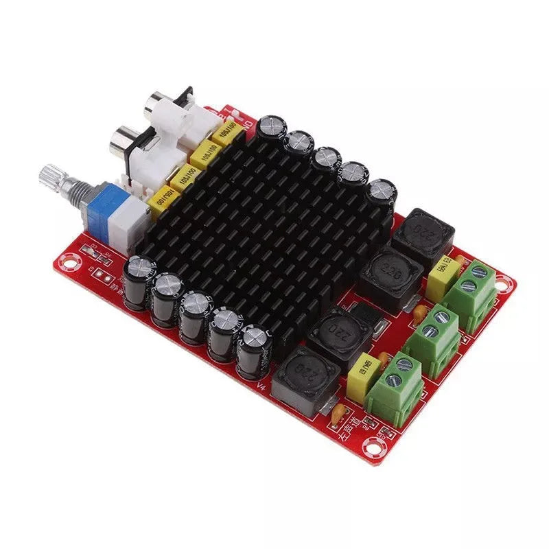 Custom 2*100W TDA7498 Class D Digital Power Audio Amplifier Board Dual Channel Audio Stereo Amplifier HIFI DIY pcb assembly Manufacturer