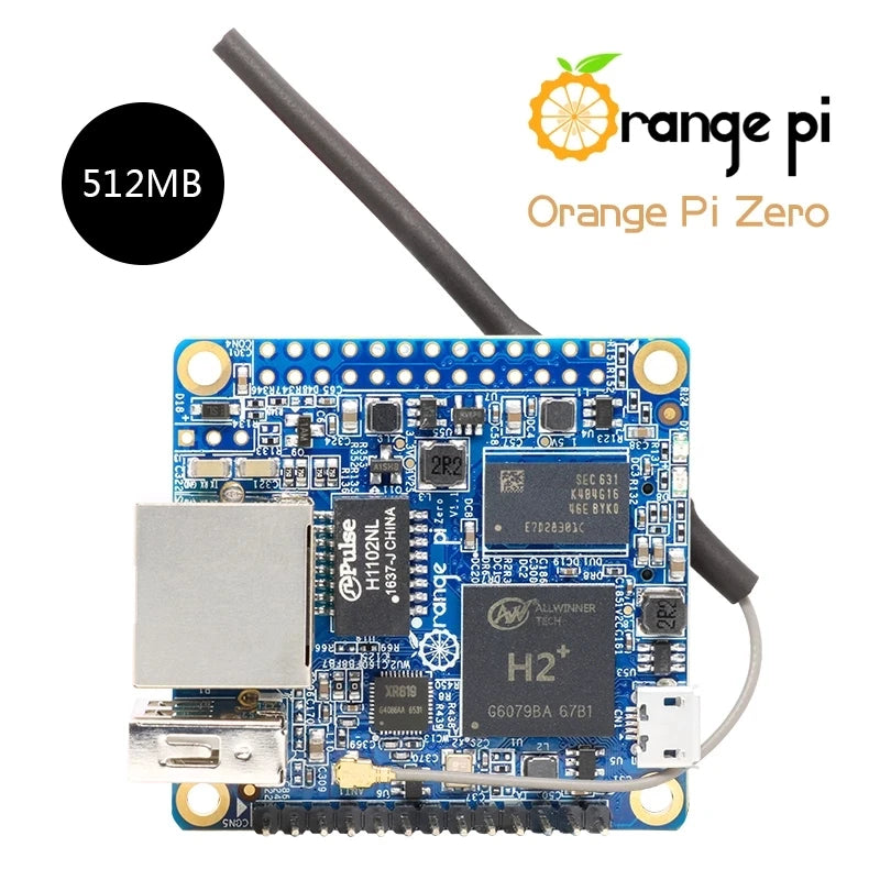 Custom  Orange Pi Zero 512MB H2+ Quad-Core Open-Source Single Mini Board Manufacturer