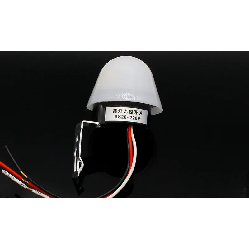 Custom Automatic Auto On Off Photocell street Light Switch DC AC 220V 50-60Hz 10A Photo Control Photoswitch Sensor Switch Manufacturer