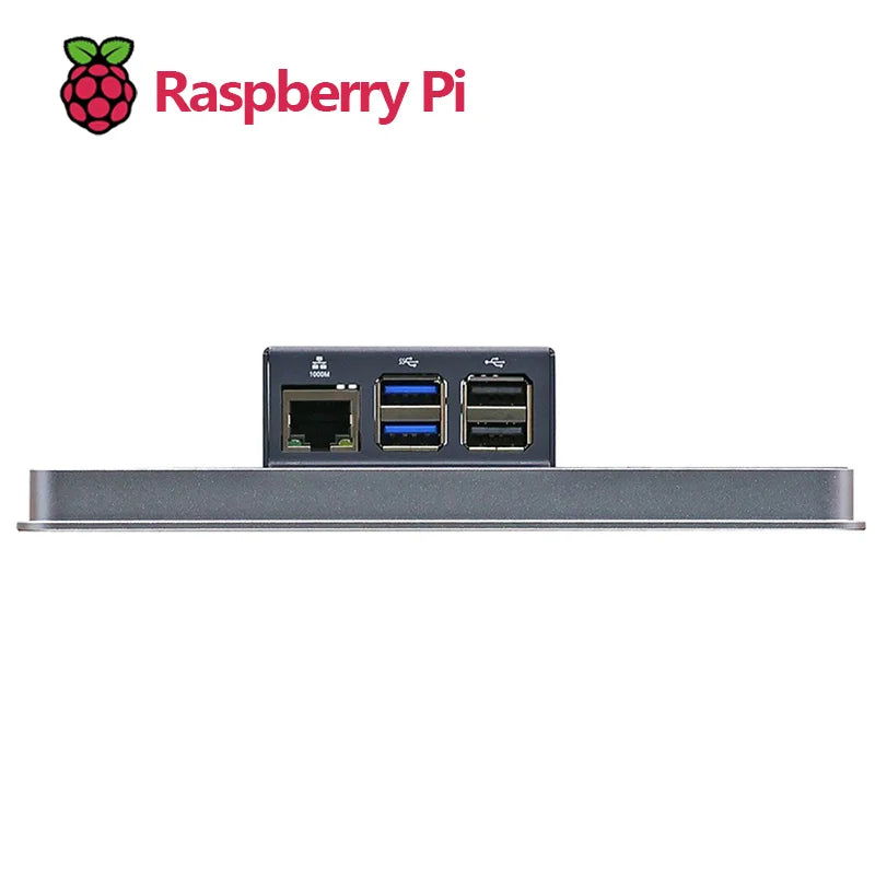 Cbhioarpd HMI3010 Industrial All-in-One Touch Panel PC with Optional 7/10.1-inch Display Compatible with Raspberry Pi 5