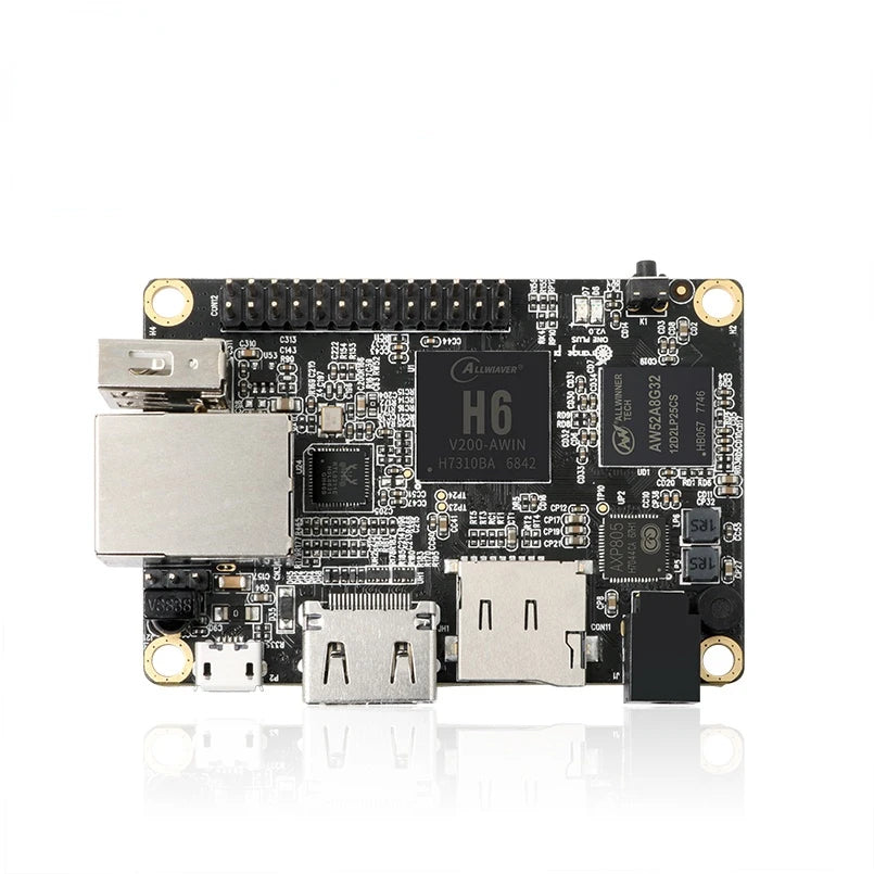 Custom Quad-core 64bit Support Android7.0 Mini PC  PCB L8f Display Pcba Electronic Control Board Orange Pi One Plus H6 1GB OEM Manufacturer