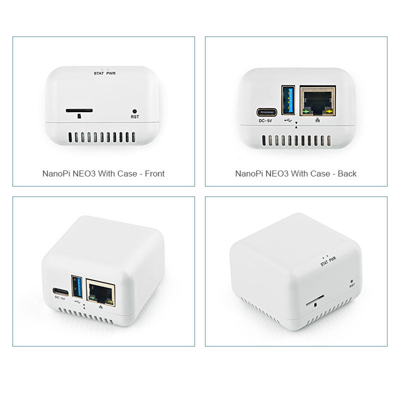 NanoPi NEO3 Mini Development Board RK3328 Gigabit Ethernet port 1GB/2GB memory OpenWrt/LEDE dropship Custom PCB electronics customize