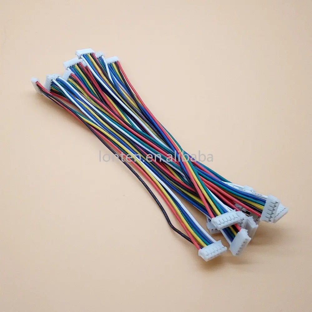 Custom ZH 1.5mm 2/3/4/5/6/8 Pin Double Female to Female Connectors 15cm Electronic Line Terminal Plug Forward Direction 26AWG Manufacturer