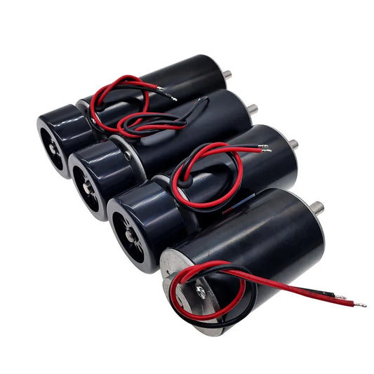 Custom 1Pc Machine Tool Spindle 200W 300W 400W 500W 800W DC 12-48v dc spindle motor brush air cool for CNC engraving machine Manufacturer