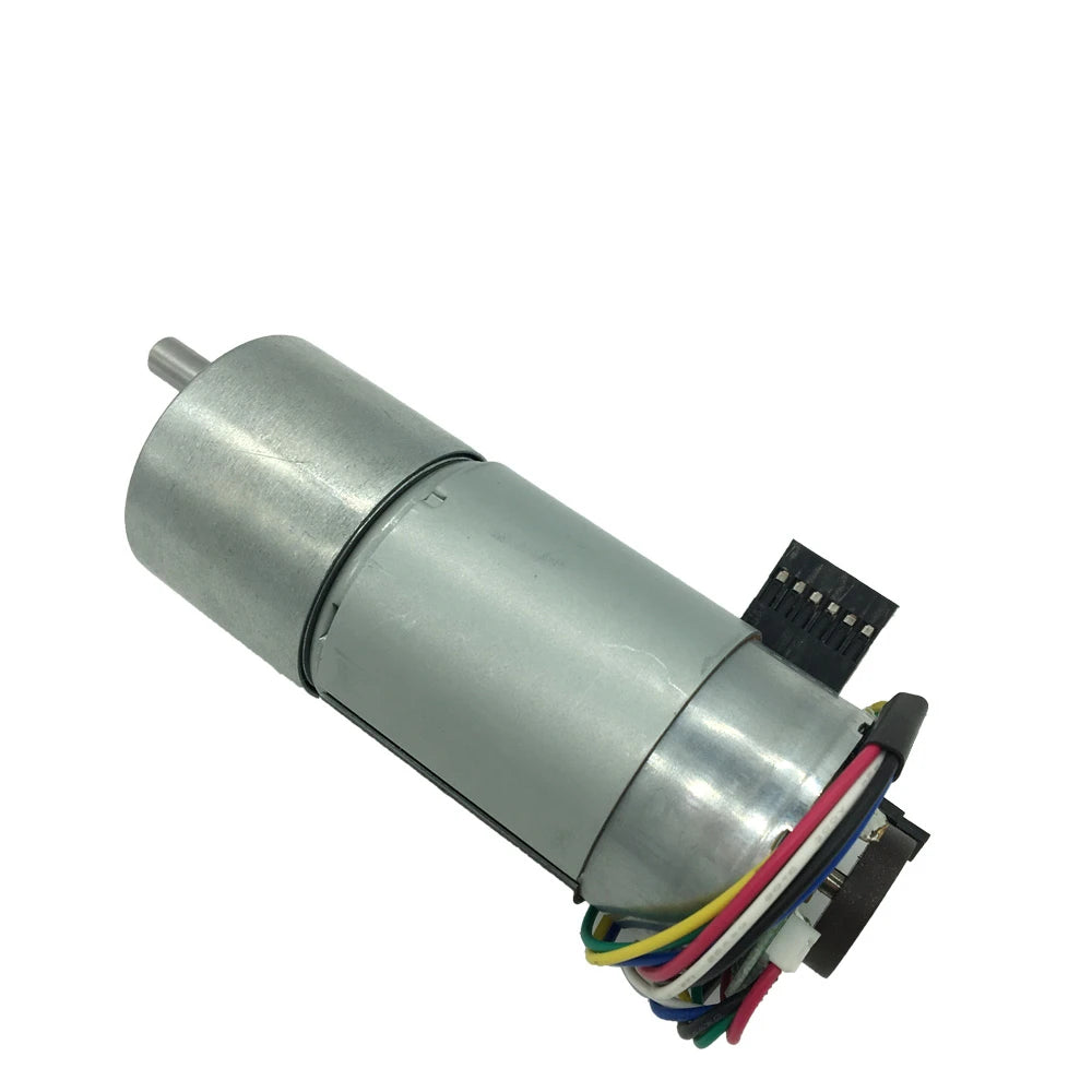 Custom 6V 24V DC Geared Motor 12V With Encoder 4-2000RPM High Torque Motor Reversed Speed Control For Door Lock Smart Device Manufacturer