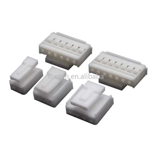 Custom 20PCS HY 2.0mm pitch plastic shell connector plug terminal housing 2P /3/4/5/6/7/8P with latch Manufacturer