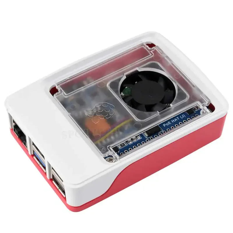 Raspberry Pi 5 PoE MINI HAT (J) 5V/5A Power over RJ45 Ethernet 802.3af/at Moudle for Pi5/CM5