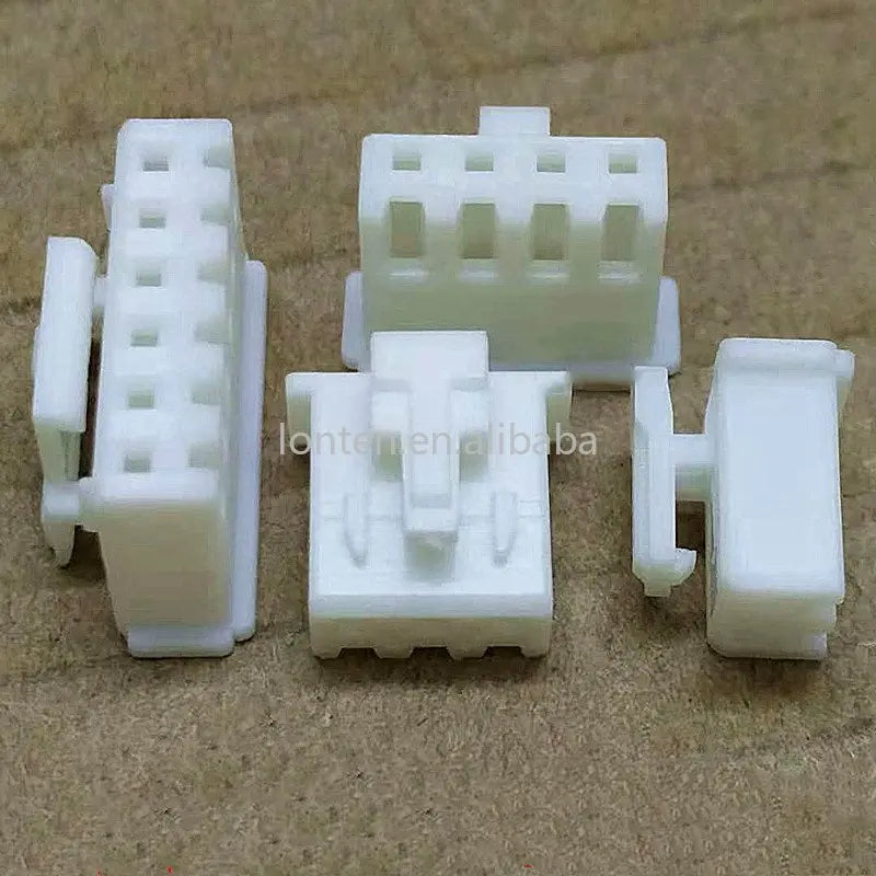 Custom 20pcs XHB2.54 2P/3P/4P/5P/6P/7P/8P9P/10P 2.54mm Pitch Plastic Head Wire Cable with buckle Connectors Adaptor Housing Manufacturer