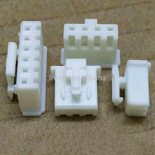 Custom 20pcs XHB2.54 2P/3P/4P/5P/6P/7P/8P9P/10P 2.54mm Pitch Plastic Head Wire Cable with buckle Connectors Adaptor Housing Manufacturer