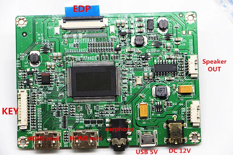 Custom 2mini HD+Audio 2K LCD Controller Board kit for 2K LCD 14" LP140QH1-SPB1 B140QAN01 EDP 40Pin 2560X1440 Notebook LCD screen kit Manufacturer