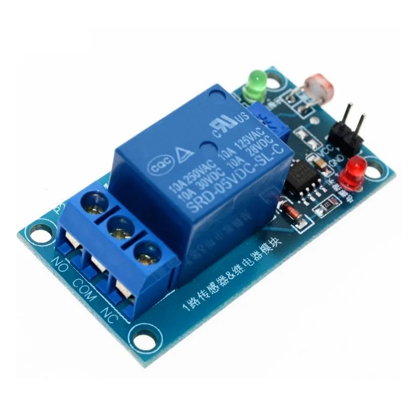 Custom 5V Light Photoswitch Sensor Switch LDR Photoresistor Relay Module Light Detection Photosensitive Sensor Board Manufacturer