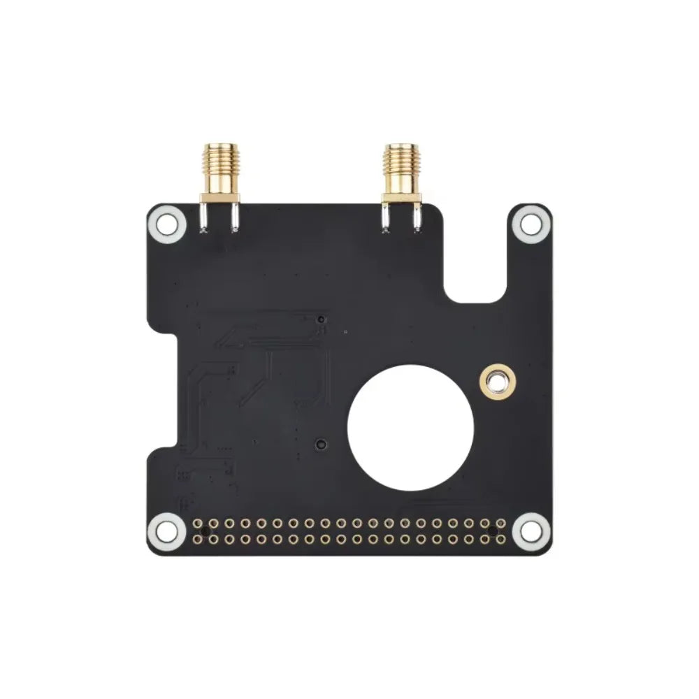 PCIe To M.2 E KEY HAT for Raspberry Pi 5,Compatible With NGFF (M.2 E Key) Wireless NIC,Supports USB BT Connection
