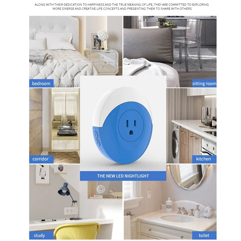 Custom 16A Wifi Smart Socket Tuya Smart Life RGB Light Voice Vontrol Timing Work with Alexa Google Home IFTTT US/EU/FR/UK/AU/IN/JP Plug Manufacturer