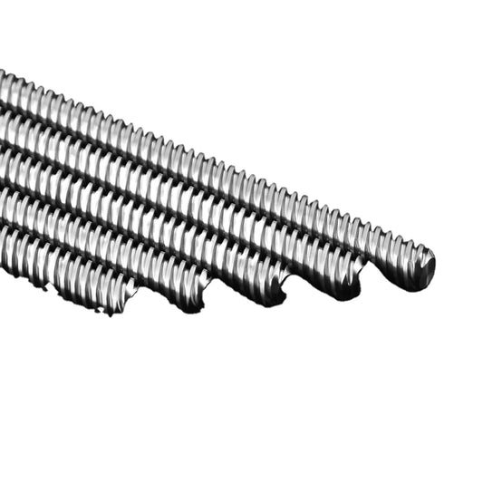 Custom 3D Printer T8 screw 8mm Lead Screw 300mm 350mm 400mm 500mm with Brass Nut 4 Start Z Axis Linear Rail Shaft Accessories Manufacturer