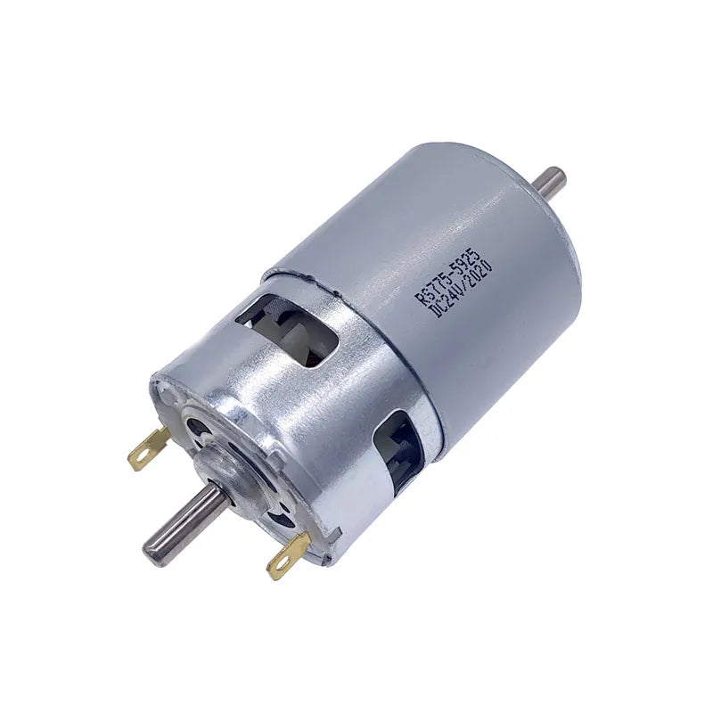 Custom 1PCS 775 DC Motor DC 12V-24V Double ball bearing Large Torque High Power Low Noise Hot Sale Electronic Component Motor Manufacturer