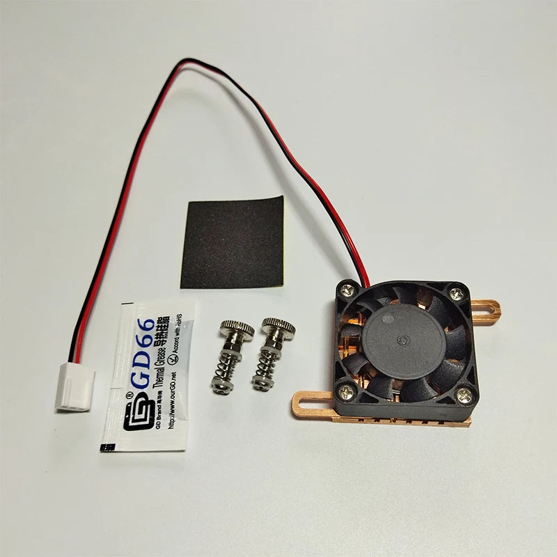 Custom Pure Copper Northbridge Motherboard Chipset Heatsink Cooler Radiator Fan For PC Graphics Card South North Bridge Chipset Cooling Manufacturer