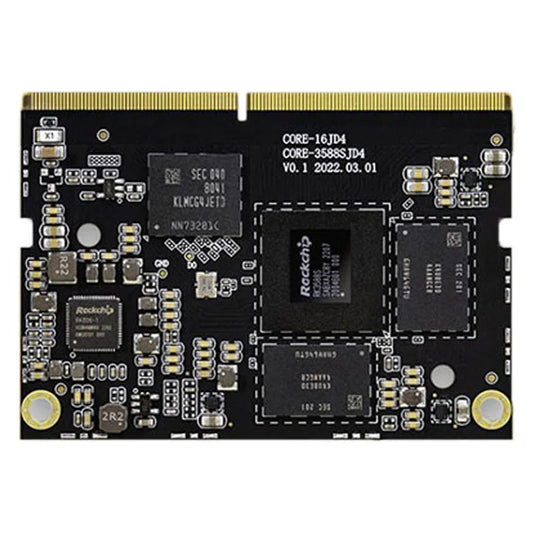Custom Rockchip RK3588S Core Board 8K AI MainBoard 8-core 64-bit 4GB/8GB/16GB LPDDR4 NPU 6Tops Support Android Debian11AIoT Manufacturer