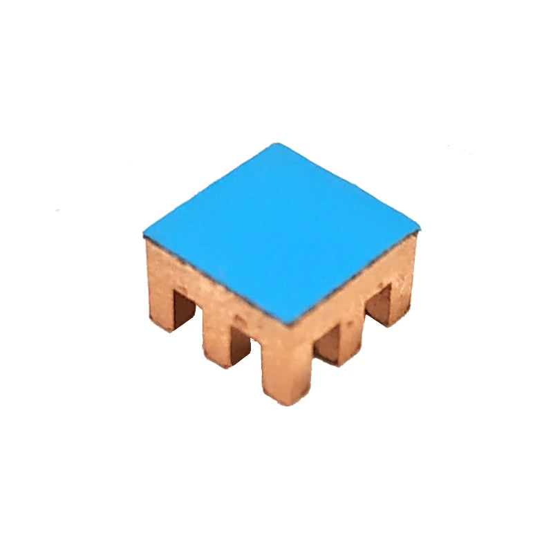 Custom 5pcs Pure Copper Mini Heat Sink Memory RAM Adhesive Back Cooling For VGA DDR MOS GPU IC Chipset Radiator Cooler Heatsink 7x7x4mm Manufacturer