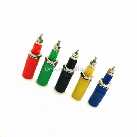 Custom Custom 5PCS/Lot 4mm Terminal Test Socket Binding Post For Speaker 4mm Banana Plug Test probe Conversion Adapter Manufacturer