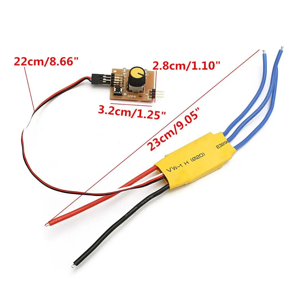 Custom 360W 30A High-Power 12V DC 3-phase Brushless Motor Speed Control PWM Controller Manufacturer
