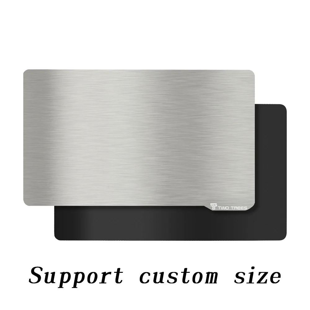 Custom 3D Printer Parts Spring Steel Sheet Plate Flexible Magnetic Sticker Flex 135x80 heating For DLP/SLA ANYCUBIC Mono X CREALITY Manufacturer