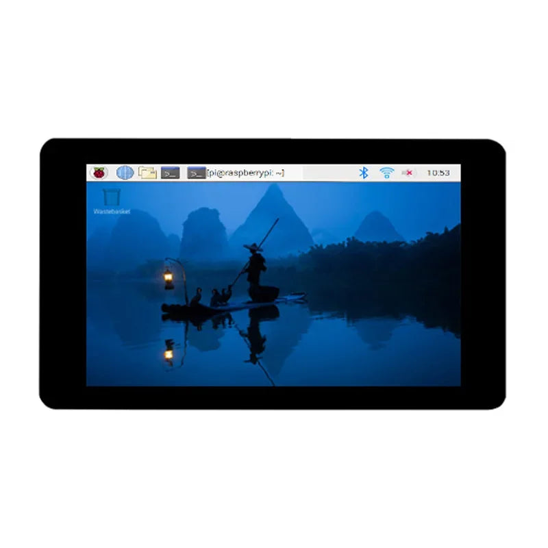 Raspberry Pi 7inch DSI LCD Display MIPI IPS 800x480 Capacitive TouchScreen for Raspberry Pi 5