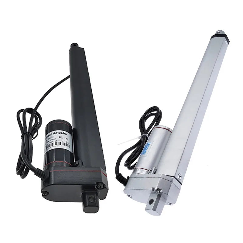 Custom Linear actuator 500mm Stroke 12V 24V Linear Actuator Motor 100/300/500/700/1000/1200/1500N Silvery Manufacturer