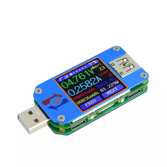 Custom USB 2.0 Type-C LCD USB Tester Voltage Current Meter Battery Charge With Manufacturer