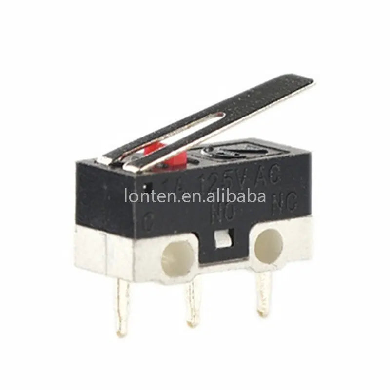 Custom Custom 5PCS Micro Switch Push Button Switch 3 Pin 1A 125V AC Mini Light Touch Switch for Mouse Manufacturer