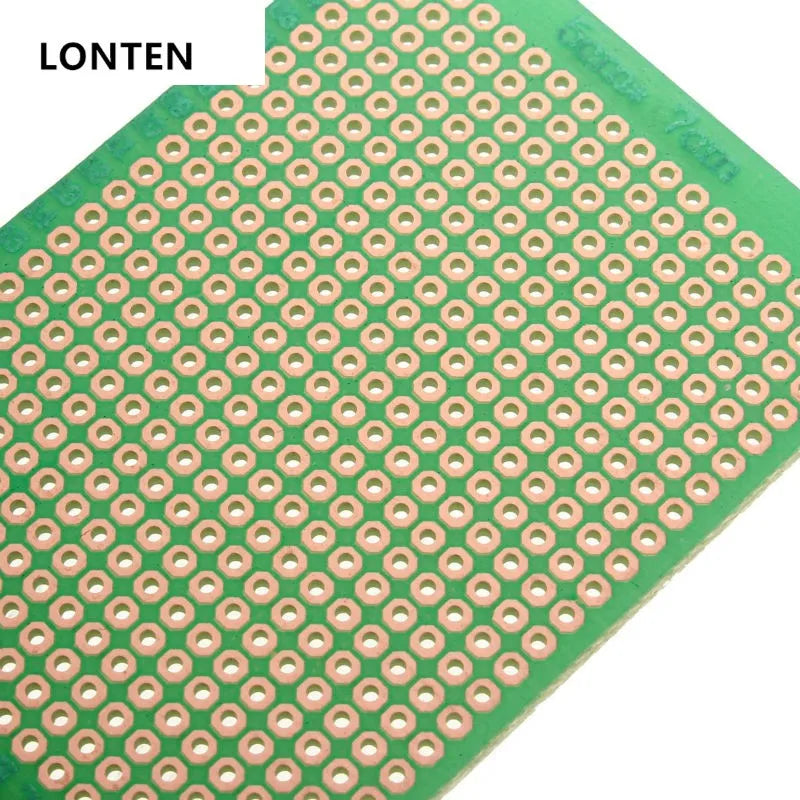 Custom Lonten 5pcs/lot 50x70mm Universal Single Side PCB Board DIY Prototyping Circuit Board 5*7cm Manufacturer