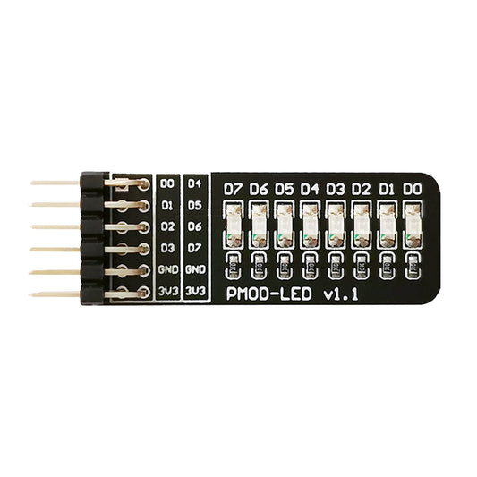 Custom PMOD-LED Expansion Board ICESugar FPGA Expansion Module Standard PMOD Interface 8 bit LED Manufacturer