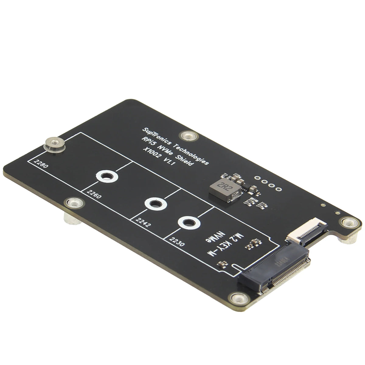 Custom  X1002 PCIe M.2 NVMe SSD Board for Raspberry Pi 5