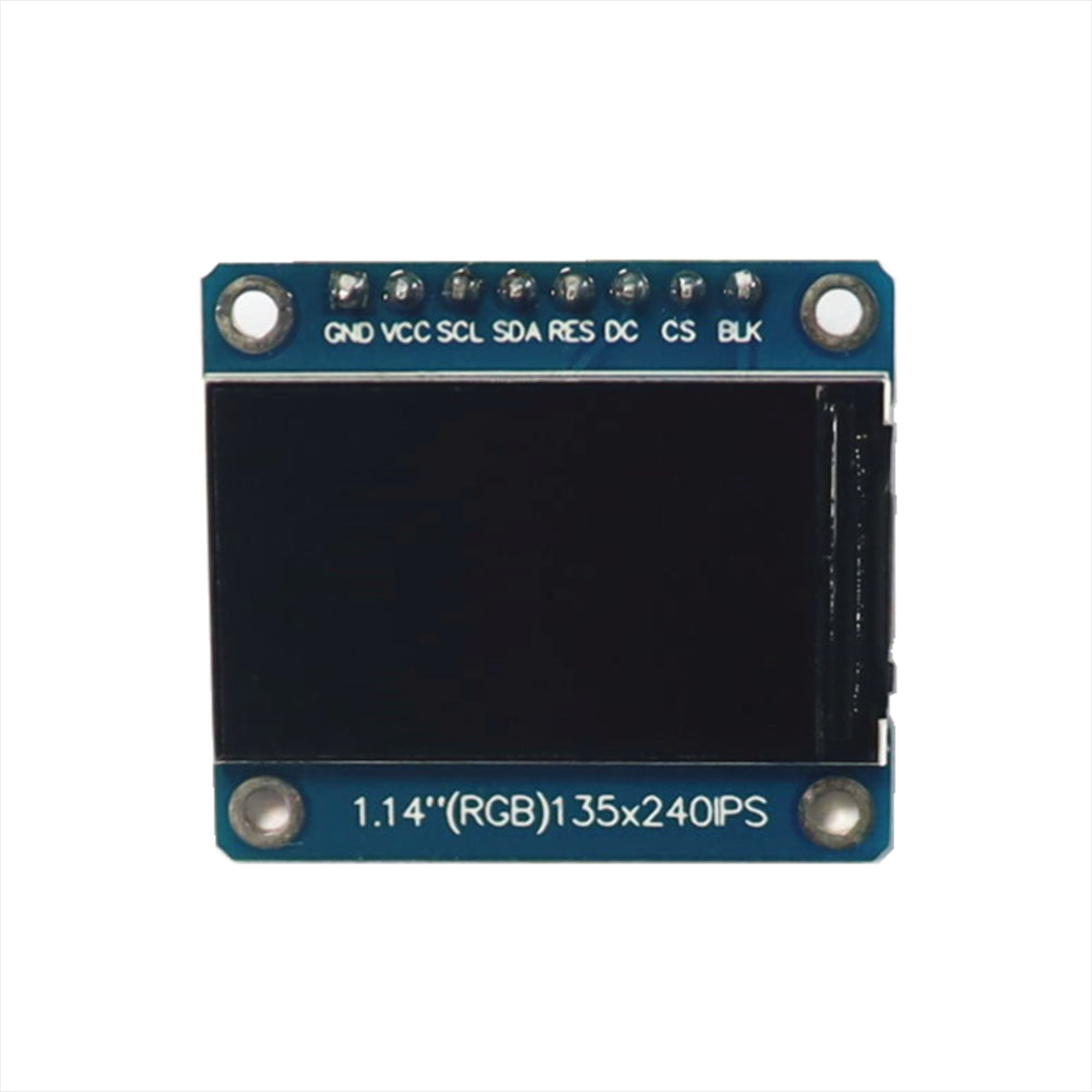 TFT Display 0.96 1.3 1.14 1.54 2.0 inch IPS 7P SPI HD 65K Full Color LCD Module ST7735 / ST7789 Drive IC 80*160 240*240 Custom