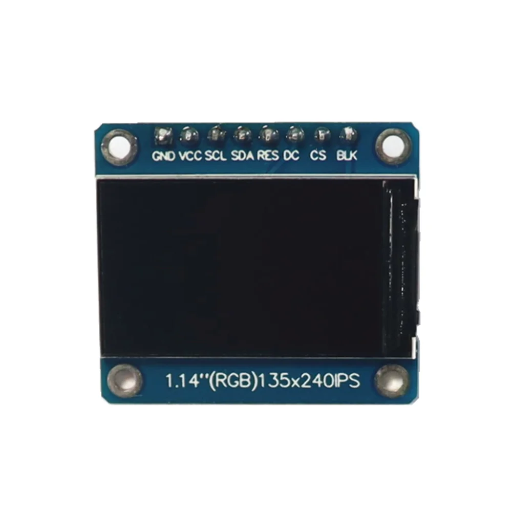 Custom TFT Display 0.96 1.3 1.14 1.54 2.0 inch IPS 7P SPI HD 65K Full Color LCD Module ST7735 / ST7789 Drive IC 80*160 240*240 Manufacturer