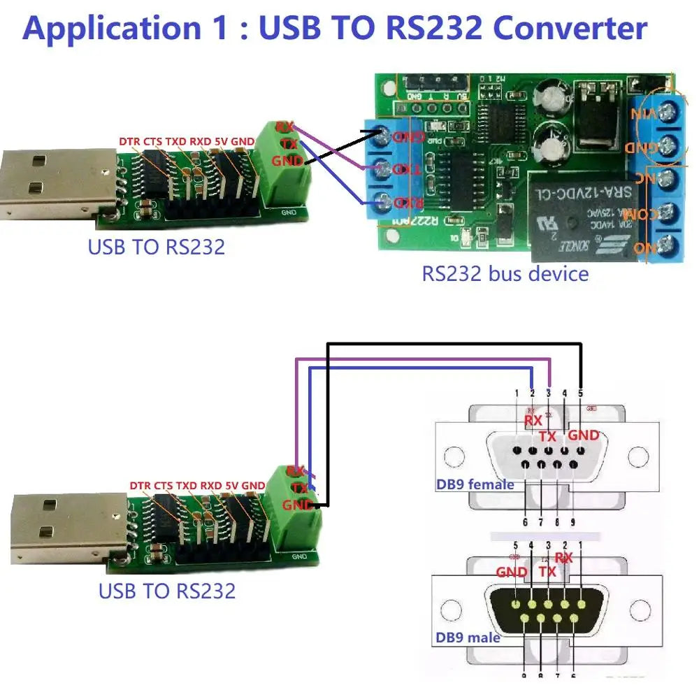 Custom OEM USB TO Serial port Multi-function converter Module RS232 TTL CH340 SP232 IC WIN10 for Pro mini STM32 AVR PLC PTZ Modubs Manufacturer