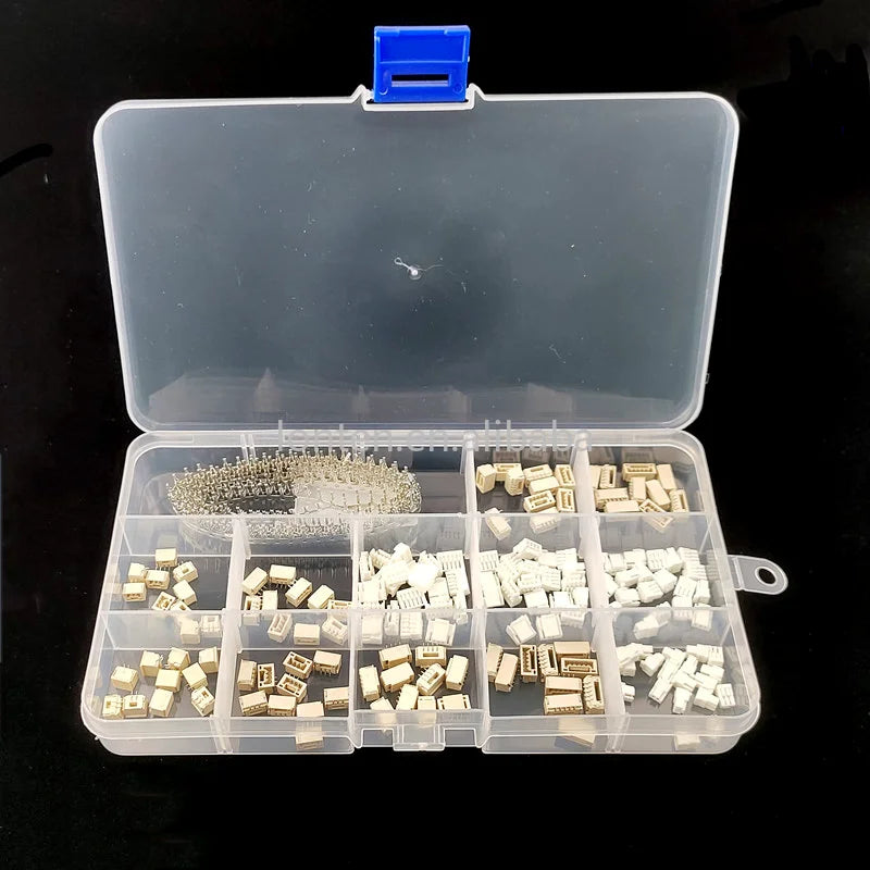 Custom 440pcs/Box GH1.25 2p 3p 4p 5 Pins 1.25mm Pitch Terminal Kit / Housing / SMD Pin Header Connector Wire Adaptor GH Kits Manufacturer