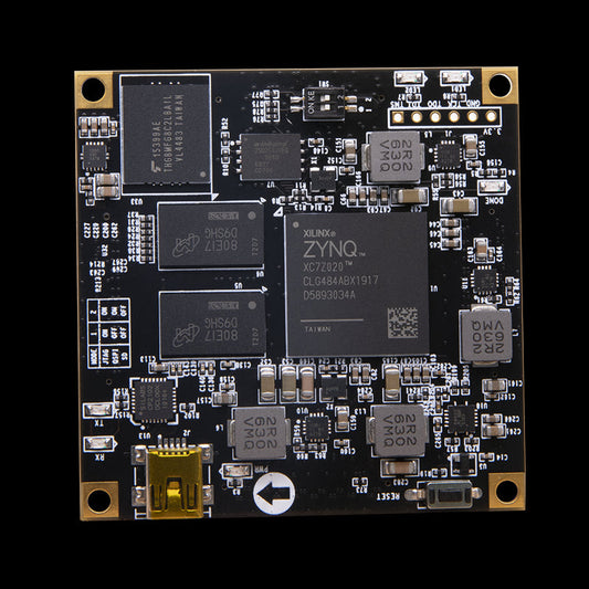 SoMs AC7021B: XILINX Zynq-7000 SoC XC7Z020 ZYNQ ARM 7020 FPGA Development Board SoM 8G EMMC System on Module Custom PCB camera customize